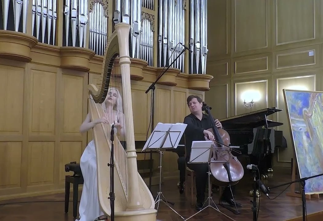 Tuinconcerten op de Wallen: harp & cello duo 4